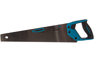 Ножовка по дереву GROSS "PIRANHA" (450 мм, 11-12 TPI, зуб - 3D, каленый зуб, 2-х комп. рук-ка)