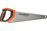 Ножовка по дереву PATRIOT WSP-500S (500 мм, 11 TPI мелкий зуб, 3-х сторонняя заточка)