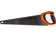 Ножовка по дереву PATRIOT WSP-450L (450 мм, 7 TPI крупный зуб, 3-х сторонняя заточка)