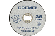 Круги отрезные по металлу SpeedClic DREMEL SC456B (38мм, 12шт.)